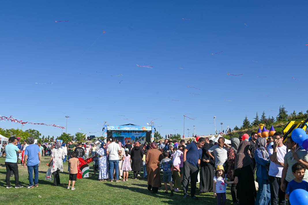 Selçuklu'da çocukların neşesi gökyüzüne taştı 1